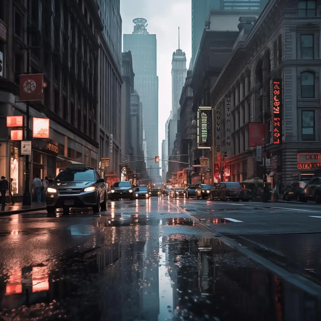 New York City streets