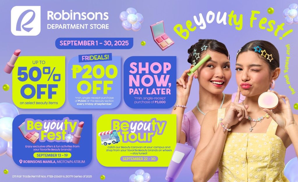 Be Bold, Be Beautiful: Celebrate BeYOUty Fest 2025 with Robinsons Department Store 2 RDS Beauty2